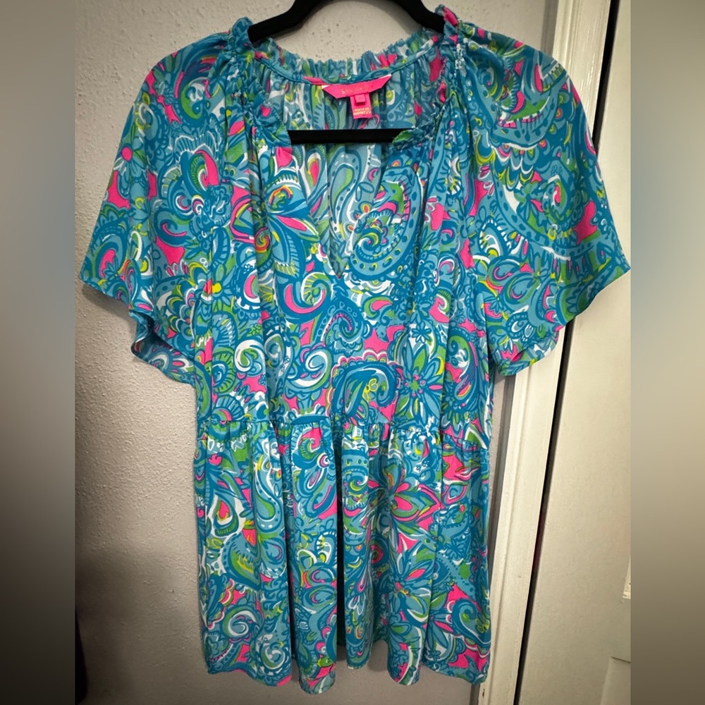 Lilly Pulitzer Flow Top